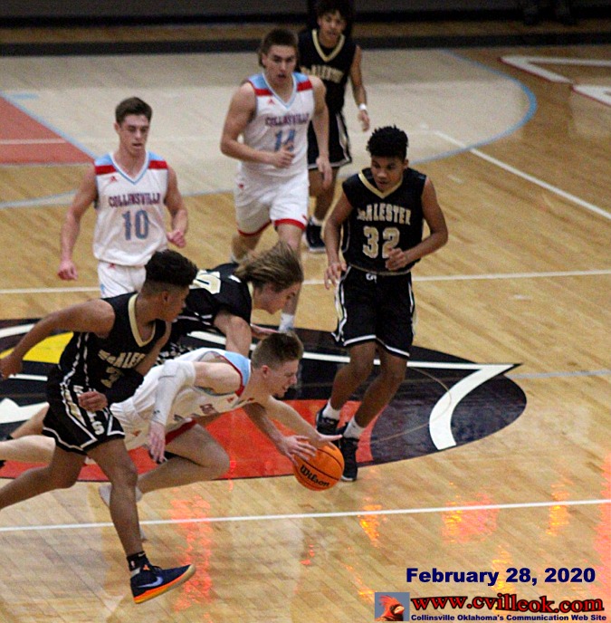 Basketball vs McAlester February 28, 2020 Collinsville, OK www